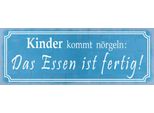 Vianmo Insegna In Legno 10X27 Cm Kinder Kommt NöRgeln Essen