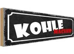 Vianmo Insegna In Legno 10X27 Cm Kohle Macher Geld