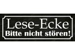 Vianmo Insegna In Legno 10X27 Cm Lese-Ecke Bitte Nicht StöRen
