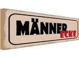 Vianmo Insegna In Legno 10X27 Cm MäNenr Ecke