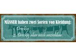 Vianmo Insegna In Legno 10X27 Cm MäNner Kleidung Dreckig Aber