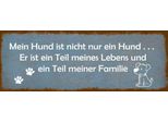 Vianmo Insegna In Legno 10X27 Cm Mein Hund Ist Nicht Nur Ein Hund