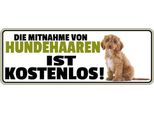 Vianmo Insegna In Legno 10X27 Cm Mitnahme Von Hundehaaren Kostenlos