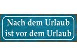 Vianmo Insegna In Legno 10X27 Cm Nach Dem Urlaub Ist Vom Urlaub