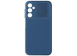 Avizar, Custodia In Silicone Per Samsung Galaxy A25 5G Con Copertura Della Fotocamera, Blu Scuro