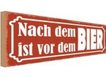 Vianmo Insegna In Legno 10X27 Cm Nach Dem Ist Vor Dem Bier
