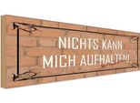 Vianmo Insegna In Legno 10X27 Cm Nichts Kann Mich Aufhalten