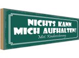 Vianmo Insegna In Legno 10X27 Cm Nichts Kann Mich Aufhalten