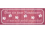 Vianmo Insegna In Legno 10X27 Cm Ohne Hundehaare Nicht Perfekt