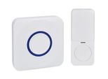 Campanello Wireless Bianco Solight Con 3X Aaa + Usb, 200M 1L73