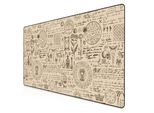 Mousepad Da Gioco Titanwolf, Xxxl Speed Mousepad 1200 X 600 Mm, Velocità E Precisione, Alchemy
