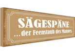 Vianmo Insegna In Legno 10X27 Cm SäGespäNe Feenstaub Des Mannes