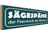 Vianmo Insegna In Legno 10X27 Cm SäGespäNe Feenstaub Des Mannes