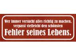 Vianmo Insegna In Legno 10X27 Cm SchöNster Fehler Seines Lebens