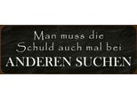 Vianmo Insegna In Legno 10X27 Cm Schuld Auch Bei Anderen Suchen