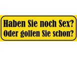 Vianmo Insegna In Legno 10X27 Cm Sex Oder Golfen Sie Schon