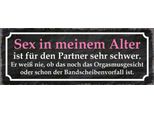 Vianmo Insegna In Legno 10X27 Cm Sex Im Meinem Alter Ist Schwer