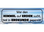 Vianmo Insegna In Legno 10X27 Cm Wer Himmel Auf Erden Sucht Hat
