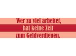 Vianmo Insegna In Legno 10X27 Cm Wer Zu Viel Arbeitet