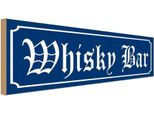 Vianmo Insegna In Legno 10X27 Cm Whisky Bar Alkohol