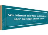 Vianmo Insegna In Legno 10X27 Cm Wind Nicht äNdern Segel Anders