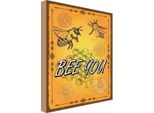 Vianmo Insegna In Legno 40X30 Cm Bee You Biene Honig Imkerei