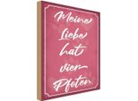 Vianmo Insegna In Legno 40X30 Cm Meine Liebe Hat Vier Pfoten