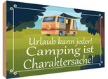 Vianmo Insegna In Legno 30X40 Cm Urlaub Kann Jeder Camping Ist
