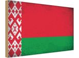 Vianmo Insegna In Legno 30X40 Cm WeißRussland Belarus