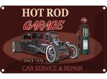 Vianmo Insegna Di Latta 20X30 Cm Auto Hot Rod Garage Car Service Repair