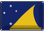 Vianmo Insegna Di Latta 20X30 Cm Bandiera Tokelaus Flag Of Tokelau