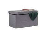 Panca Pieghevole Con Contenitore RD19048, Antracite