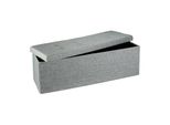 Panca Pieghevole Con Contenitore RD19049, Grigio
