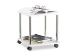 Relaxdays Tavolino Girevole A 2 Livelli