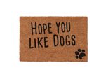 Relaxdays 10023816_242 Relaxdays Kokosmatte Braun 40,0 X 60,0 Cm