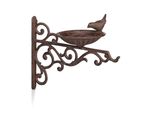 Relaxdays 10022971_0 Relaxdays VogelträNke Wandmontage Braun 28,0 X 14,0 X 24,0 Cm