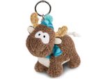 Nici 44101 - Ciondolo In Peluche - Renna Reny Cuore (10 Cm) Portachiavi
