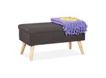 Panca Con Contenitore RD31589, Antracite