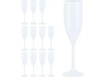 Set Di 12 Bicchieri Da Champagne In Plastica RD35430