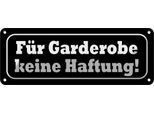 Vianmo Insegna Di Latta 10X27 Cm FüR Garderobe Keine Haftung