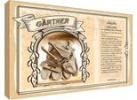 Vianmo Insegna In Legno 12X18 Cm GäRtner