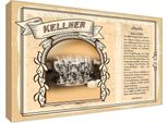 Vianmo Insegna In Legno 12X18 Cm Kellner