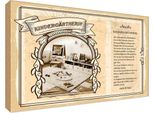 Vianmo Insegna In Legno 12X18 Cm KindergäRtnerin