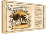 Vianmo Insegna In Legno 12X18 Cm Kosmetikerin