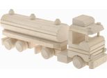 Camion Cisterna Giocattolo In Legno Decoupage Eko Pl Per Bambini