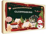 Vianmo Insegna In Legno 12X18 Cm Weihnachten Aus Cloppenburg