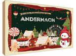 Vianmo Insegna In Legno 12X18 Cm Weihnachten Andernach
