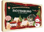 Vianmo Insegna In Legno 12X18 Cm Weihnachten Aus Rotenburg An Der WÜMme