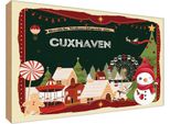 Vianmo Insegna In Legno 12X18 Cm Weihnachten Cuxhaven