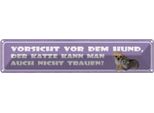 Vianmo Insegna Di Latta 10X46 Cm Vorsicht Vorhund, Katze Nicht Trauen